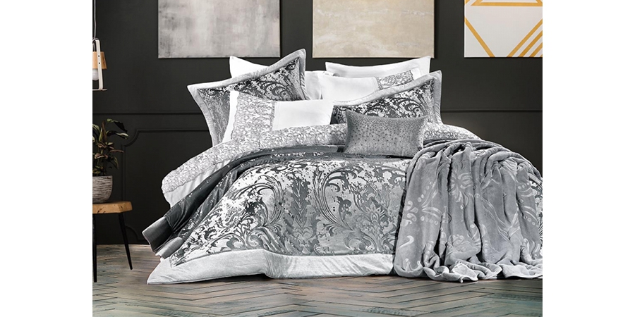 Bedspread Set DIAMOND GREY