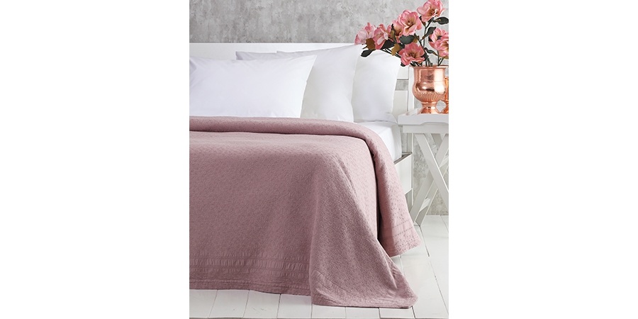 Double Bedspread BREEZY PLUM