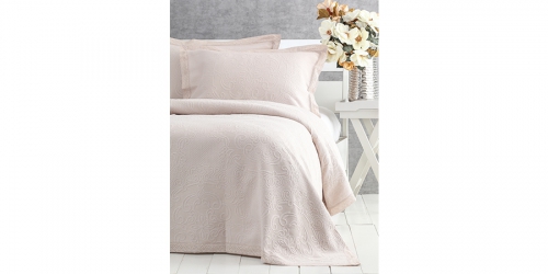 Double Bedspread With 2 Pillowcase ADALIYA BEIGE