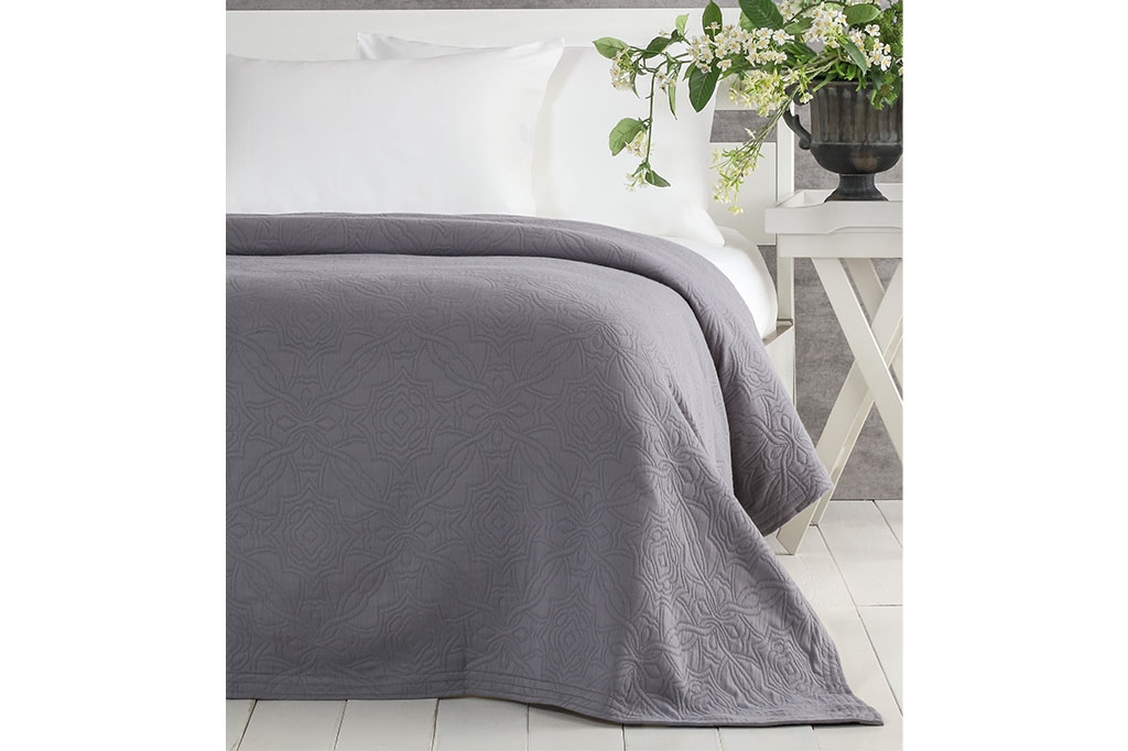 Double Bedspread CARMINDA ANTHRACITE