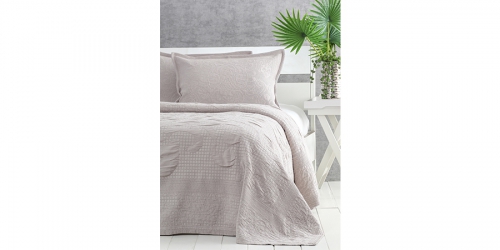 საწოლის გადასაფარებელი 2 ბალიშის პირით HAZEL GREY