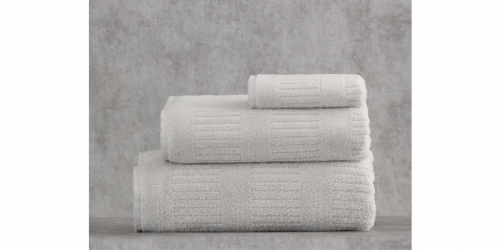 Towel Set, 3 pcs. NEW STRIPE GREY