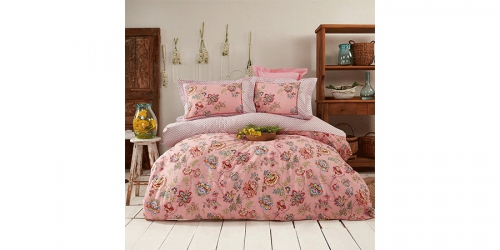 თეთრეული კოტონის OPHELIA PINK