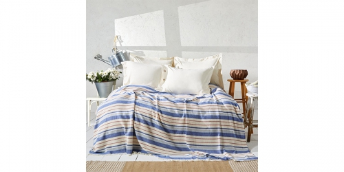 LUCCA BLUE Pique Set