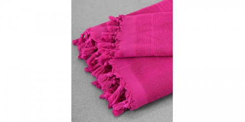 Pestemal Towel, Dark Pink