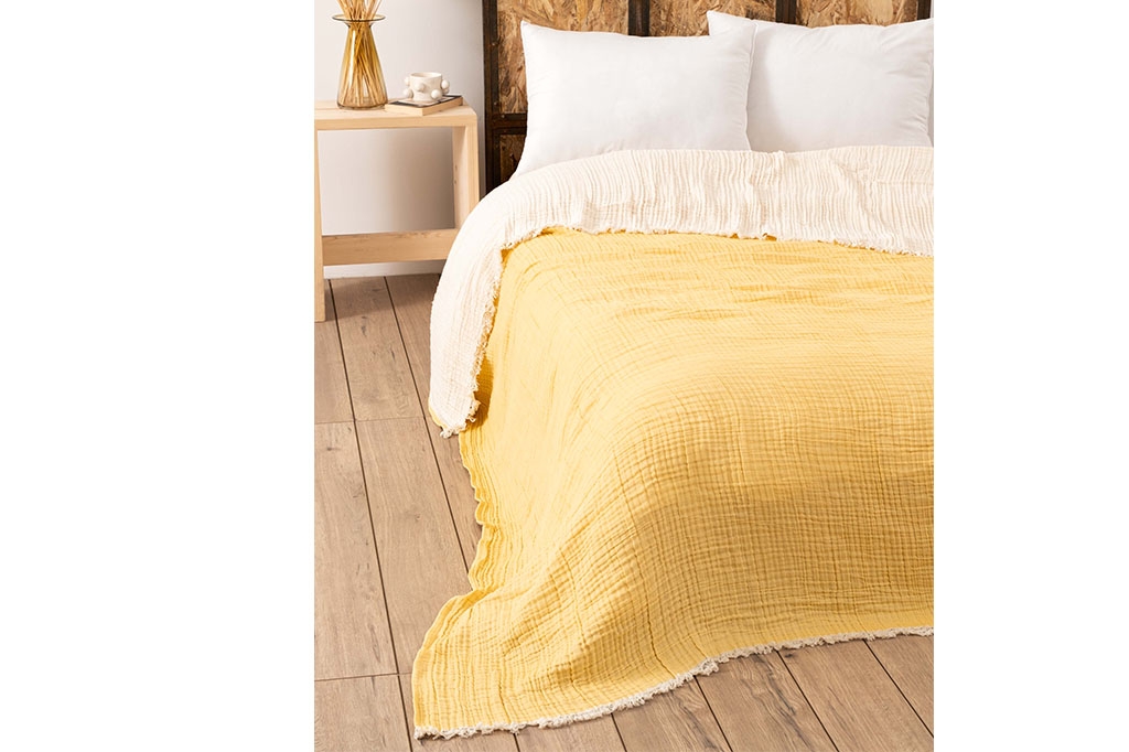 Muslin Pique Set BOYALI YELLOW