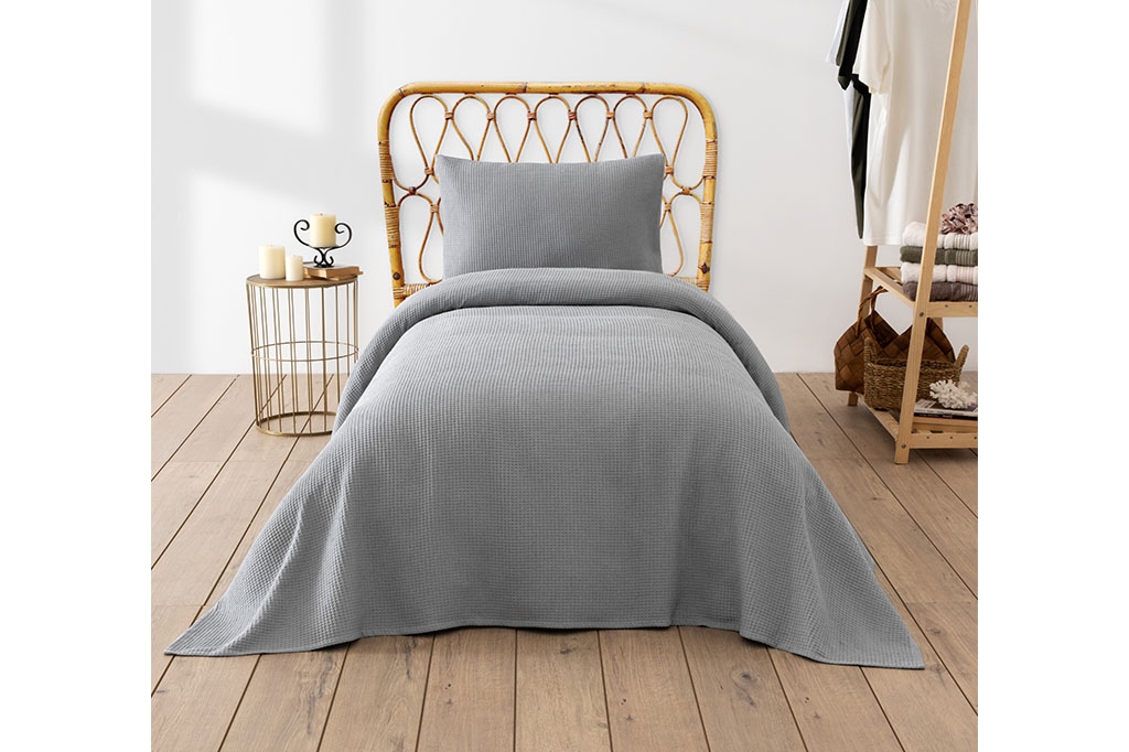 Waffle Pique Set WAFFLE GREY
