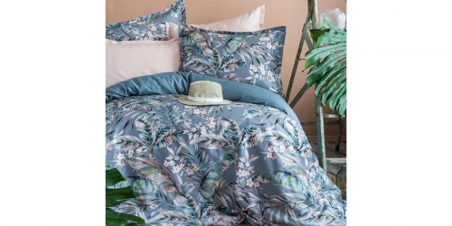 LAORINE Digital Satin Duvet Cover Set