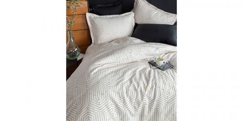 Satin Duvet Cover Set STRADA WHITE