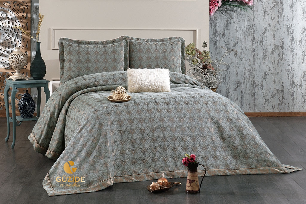 PODYUM TURQUOISE bed spread set