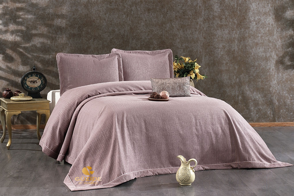 EVITA DRIED ROSE bed spread set