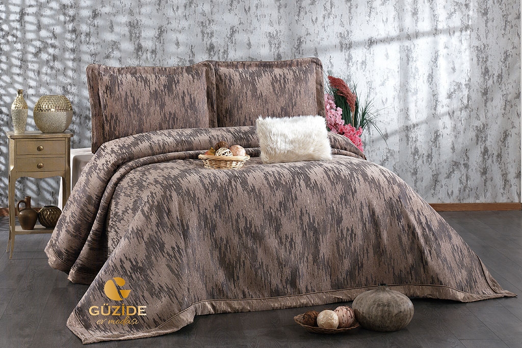 STELLA EARTH COLOR bed spread set