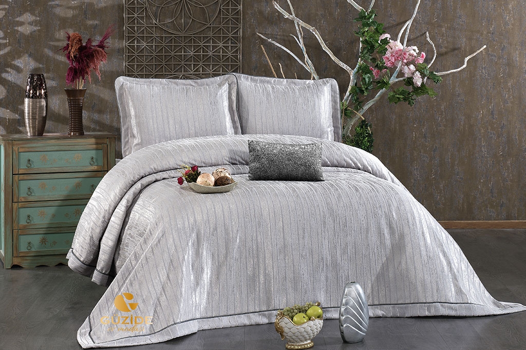 DECO GREY bed spread set
