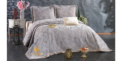 ANGORA GREY bed spread set