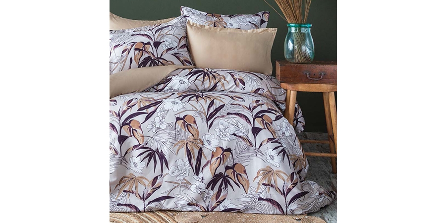 Satin Duvet Cover Set, HIROS