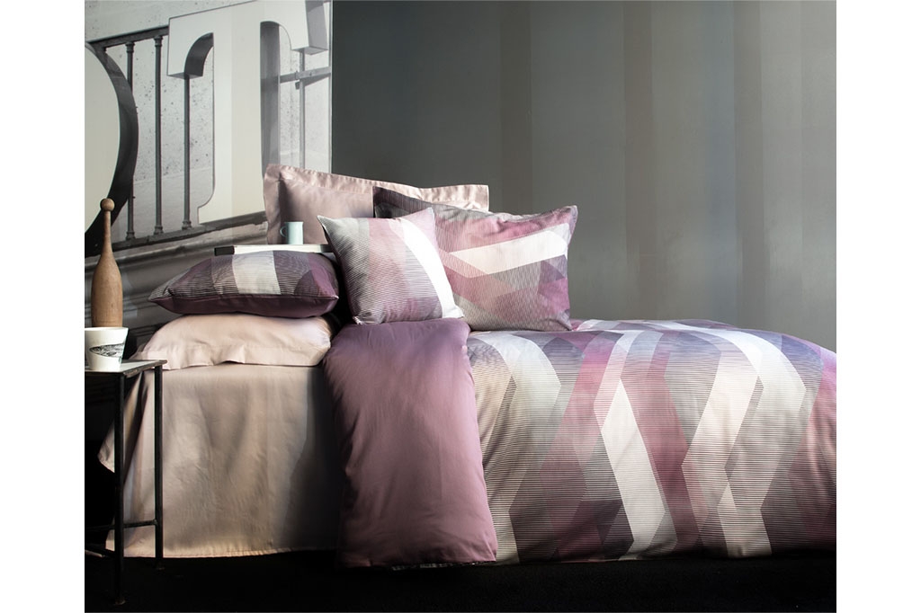 Digital Satin Duvet Cover Set, HELIX
