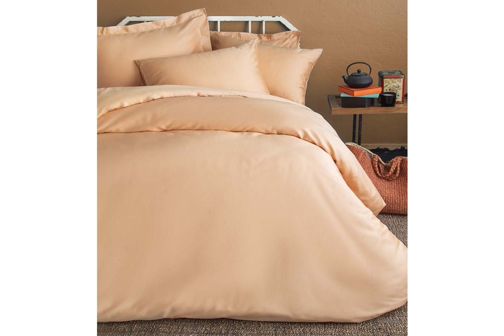 ISSIMO საოჯახო სატინის თეთრეული SIMPLY PEACH