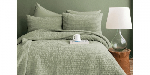 Poplin Bed Spread SAVANNA MINT