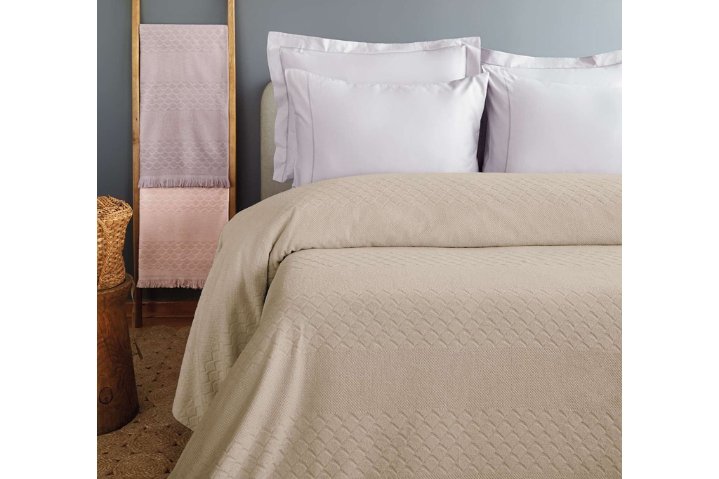 Bamboo Bed Spread, MARI PURPLE