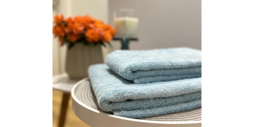 Bamboo Towel, ZEPLIN SKY BLUE