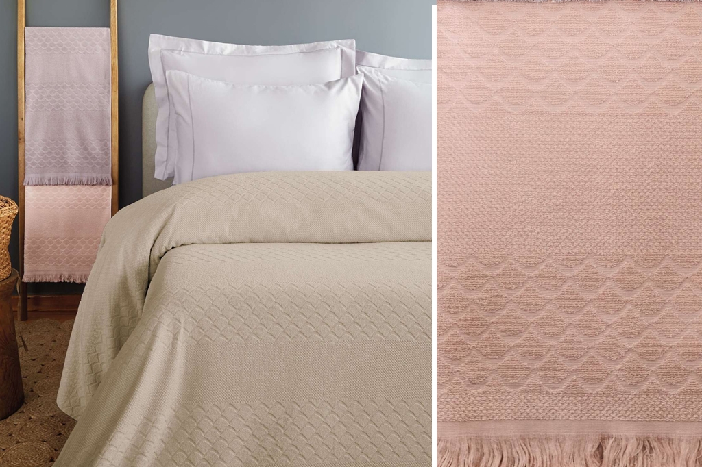 Bamboo Bed Spread, MARI POWDER