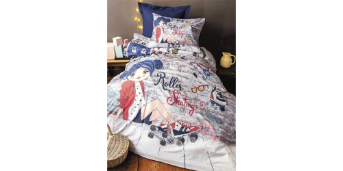 SHINY GIRL Rainforce Digital Duvet Cover Set