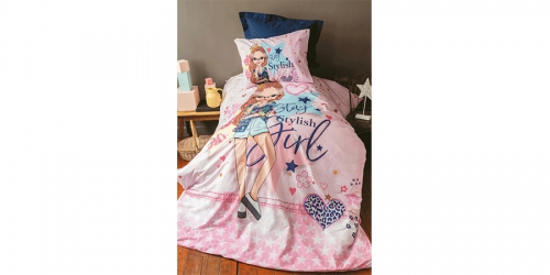 Ranforce Duvet Cover Set STYLISH GIRL