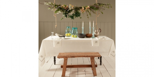 Table cloth DELMAR GREY