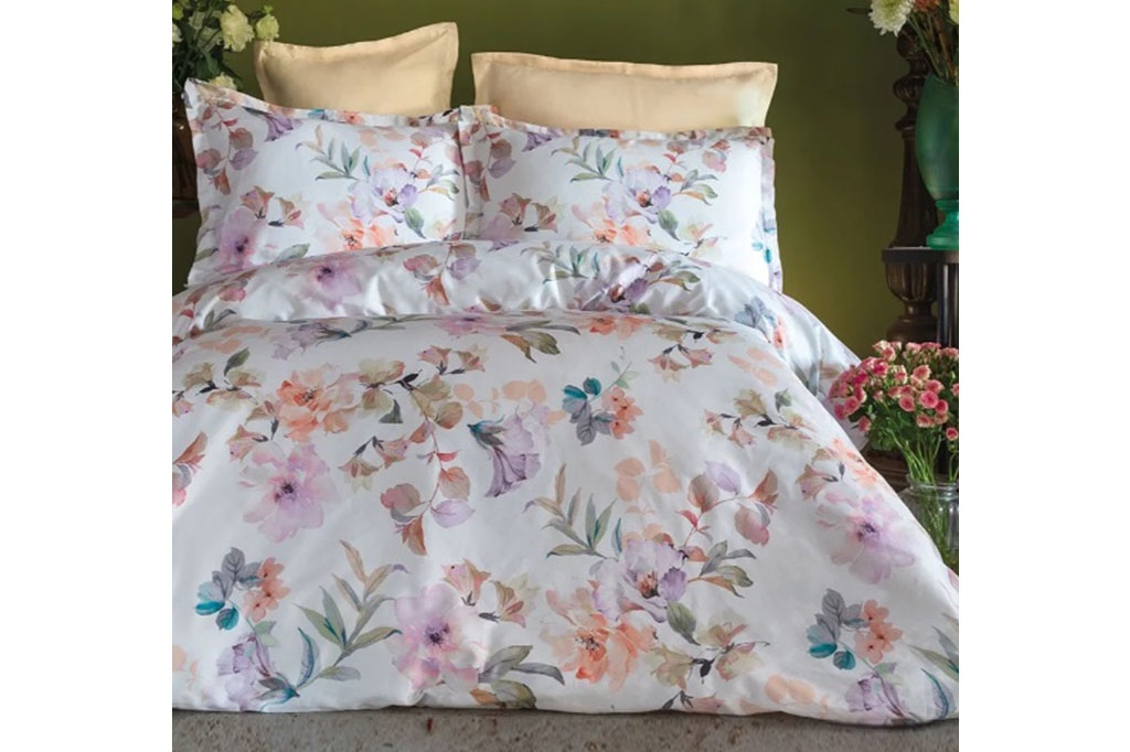 Exclusive Digital 300TC Satin Duvet Cover Set DIONE
