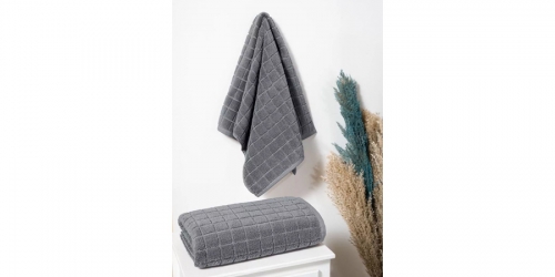 Bath towel 70x140cm, QUATRO ANTRASIT