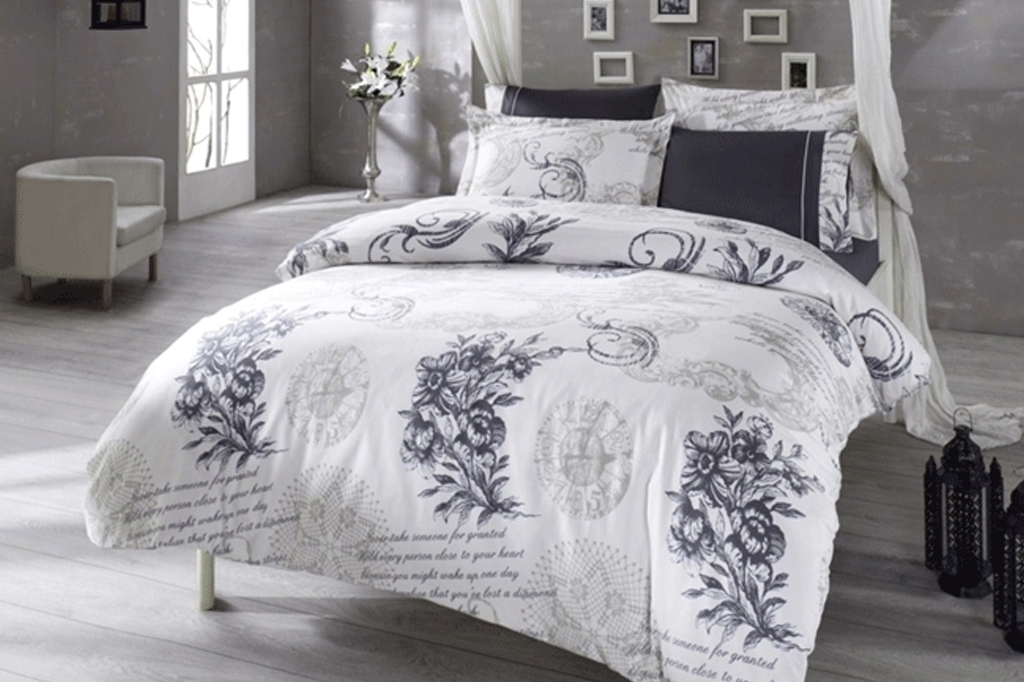 ECOCOTTON  ერთსაწოლიანი სატინის თეთრეული ORNAMENT