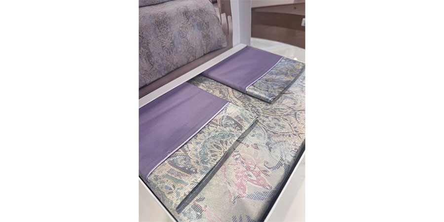აბრეშუმის თეთრეული TIVOLYO GATSBY PURPLE
