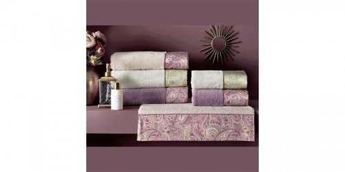 Towel set, 3 pieces, ETTO