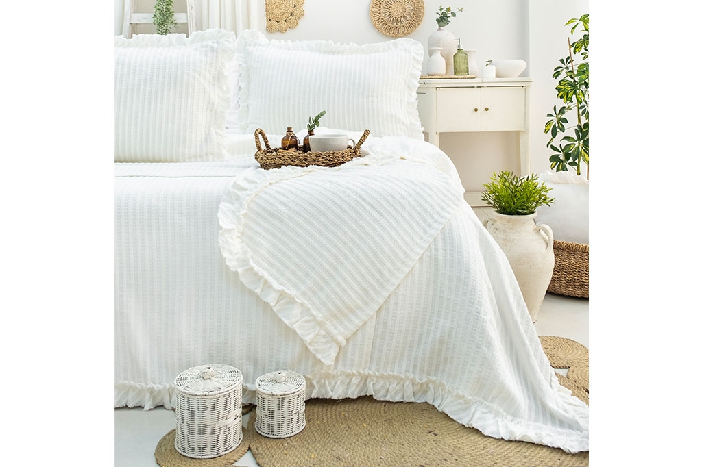 Bedspread MARTA CREAM