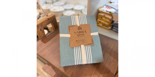Bedding set NATUREL MAVI