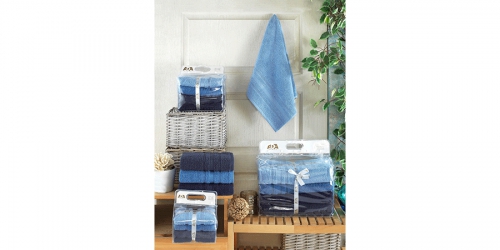 Sanitary towel set, 4 pcs., blue