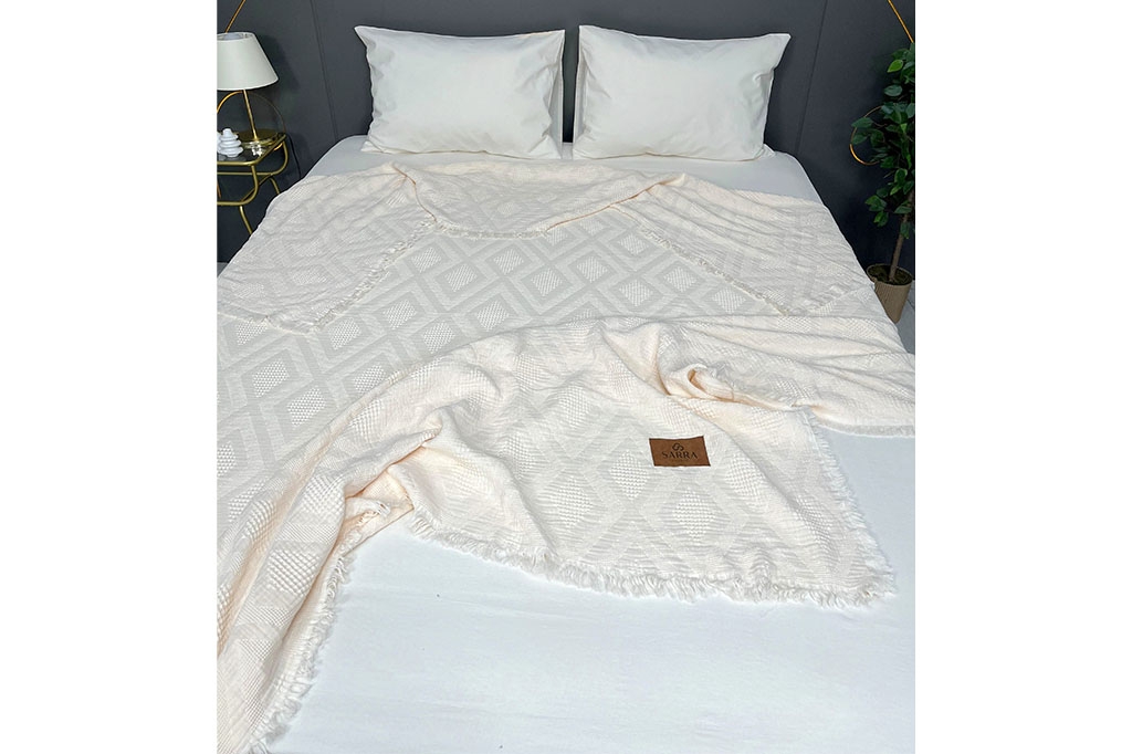Muslin cover, CREAM