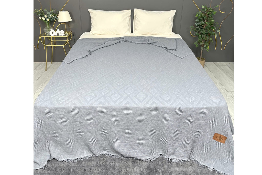 Muslin cover, ANTHRACITE
