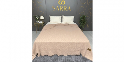 მუსლინის გადასაფარებელი, BEIGE