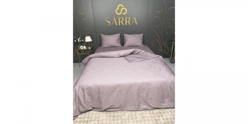 Bedding set, STRIPED PURPLE