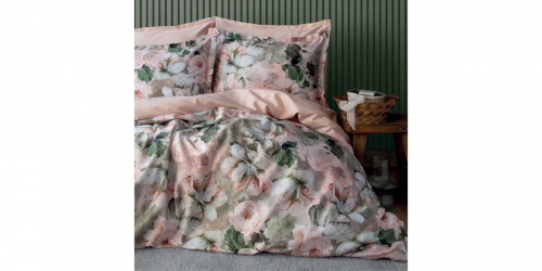 Satin bed linen ISSIMO-ROSIERE