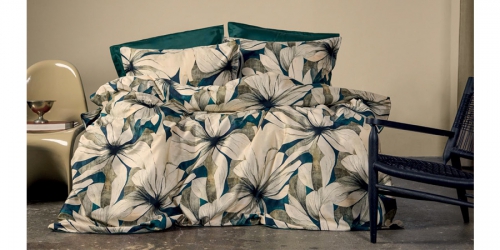 Satin bed linen ISSIMO-MAJORELLE