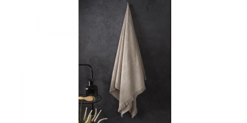 Sauna towel, bamboo, 80x150cm, BOZZY BEIGE