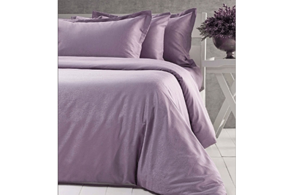 Satin Jacquard Bedding MARCA LILAC