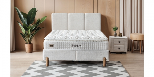 Bed with storage BOHEM