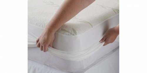 Mattress protector-overlay, waterproof BAMBOO
