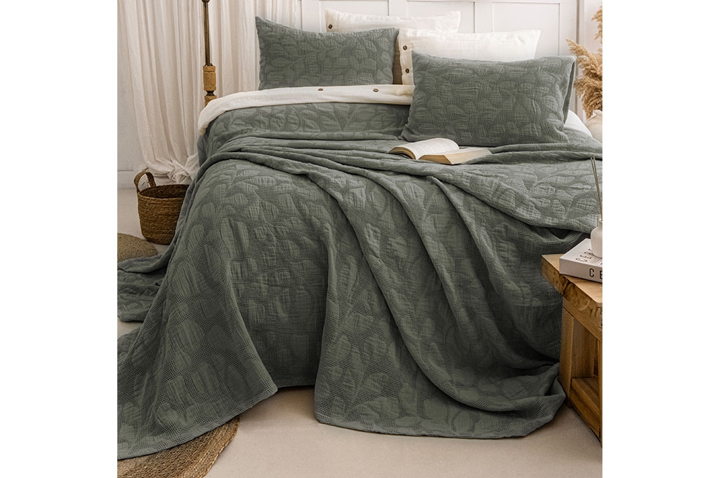 Bedspread  BAMBI GREEN