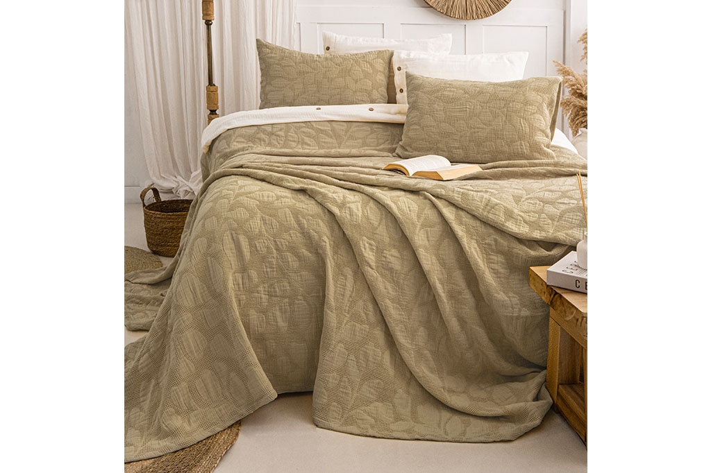 Bedspread  BAMBI KHAKI
