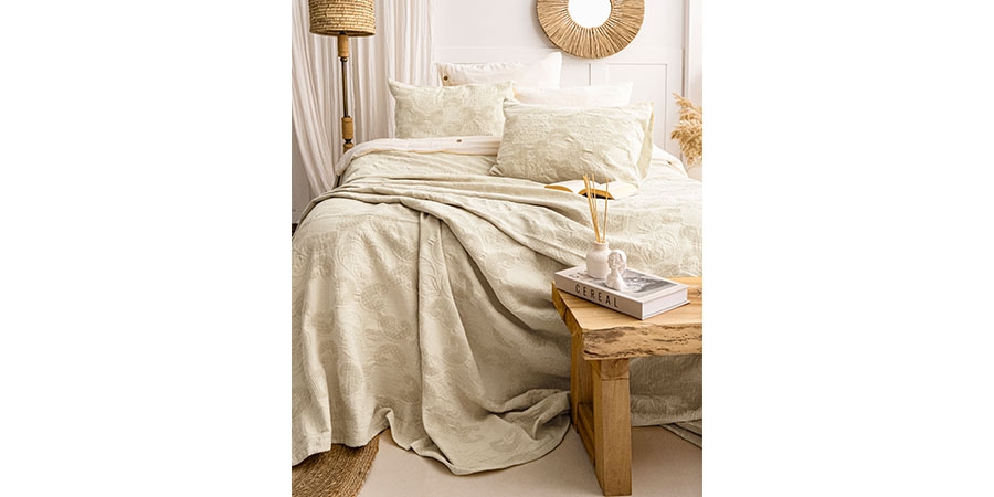 საწოლის გადასაფარებელი ITALO BEIGE