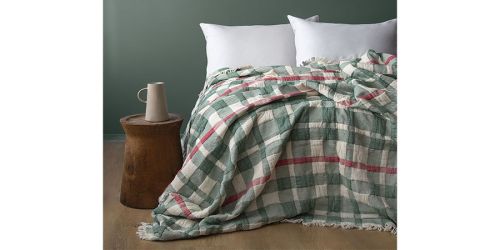 მუსლინის გადასაფარებელი ISSIMO-ULSTER GREEN